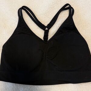 Athleta Black Strappy Bra